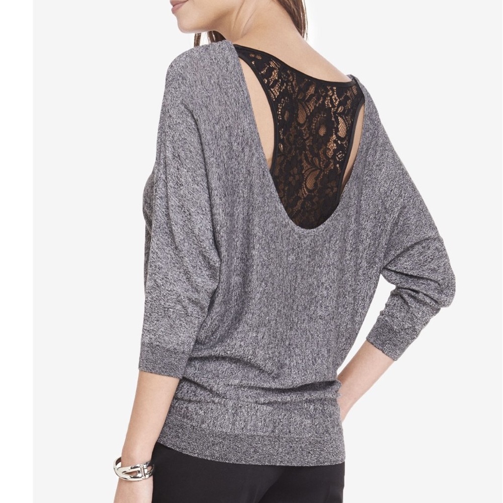 Laceback sweater - Picture 2 of 2